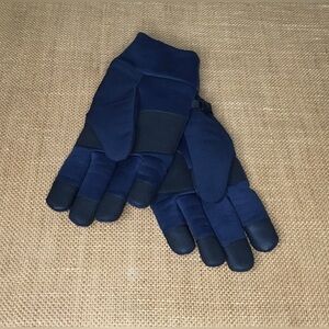 UNIQLO HEATTECH  Navy Blue Mens Gloves Size L - M125